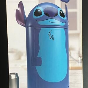 Disney Blue and Purple Stitch Container